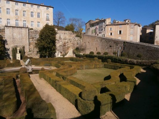 entrecasteaux jardin hiver